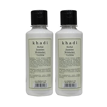 Khadi Herbal Jasmine Moisturizer - 210ml (Set of 2)