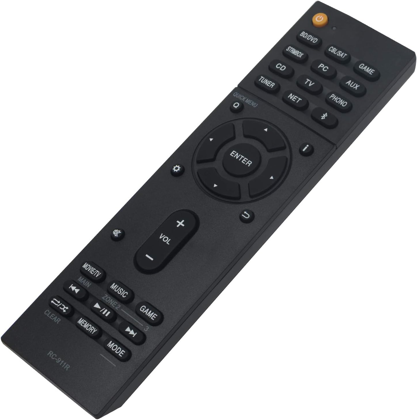 ALLIMITY RC-911R Remote Control Replace fit for Onkyo AV Receiver TX-NR656 TX-NR686 TX-NR777 TX-RZ610 TX-RZ710 TX-RZ810 TX-NR555 HT-S7800 HT-R695 TX-NR676 TX-NR757 TX-NR787 TX-RZ610 - Image 4