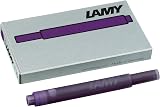 Lamy T10 Purple Ink Cartridge Refills Pack of 1-5 for Fountain Pens