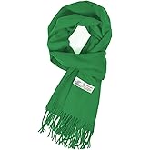 Glory Max Unisex Plain Solid Color Winter Scarf Cashmere Feel Soft Classic 72"x12"