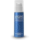 Ancient Minerals Magnesium Lotion – Zechstein Magnesium Chloride Cream with Shea Butter, Organic Oils & Hyaluronic Acid for Skin Hydration, Non-Greasy Body Lotion, 5oz
