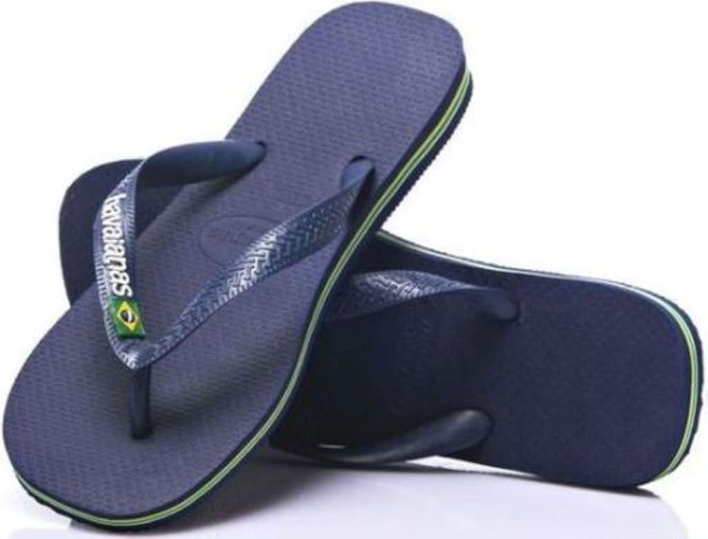 mens navy havaianas