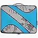 BAGAIL 6 Set Packing Cubes,Travel Luggage Packing Organizers(6Set Blue)