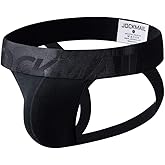 JOCKMAIL Mens Jockstrap Briefs Athletic Jockstrap Cotton Seamless Thongs Underwear