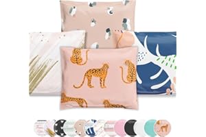 A LA MODE MAILERS TOPPED WITH STYLE. 12.5x15 Poly Mailers 50 Pack | Variety Sample Pack 3 | Large Reusable Shipping Supplies Envelopes | Plastic Small Business Clothing Packaging Mailing Bags | Sticky Self Seal Cute Floral Pink Gold