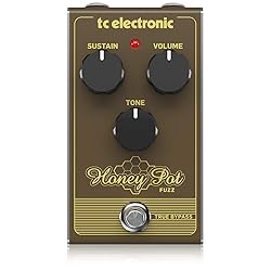 TC Electronic HONEY POT FUZZ Vintage-Flavored Fuzz
