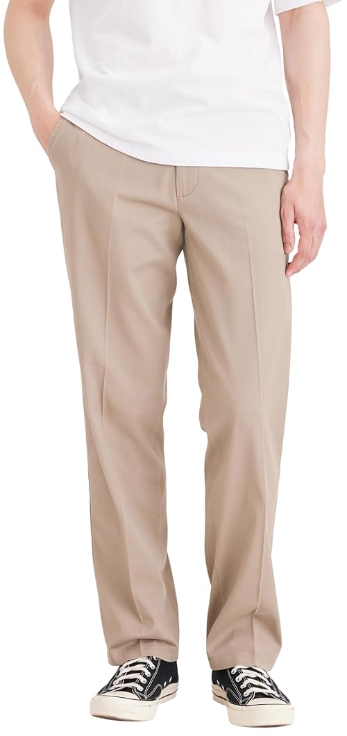 Dockers Men's Classic Fit Easy Khaki Pants (Standard and Big & Tall), Timberwolf, 38W x 30L