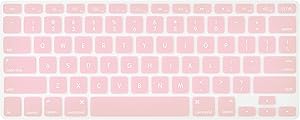 LuvCase Keyboard Cover Compatible with MacBook Pro 13/15 Inch (with/Without Retina Display, 2015 or Older Version),Older MacBook Air 13 Inch (A1466 / A1369, Release 2010-2017)(Rose Quartz)