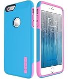 TOTU Scratch Resistant Protective Case for iPhone 6S Plus /  6 Plus - Blue / Pink