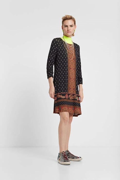 boho drop waist dress