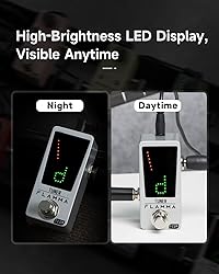 FLAMMA Tuner Pedal FC04 Chromatic Guitar Tuner