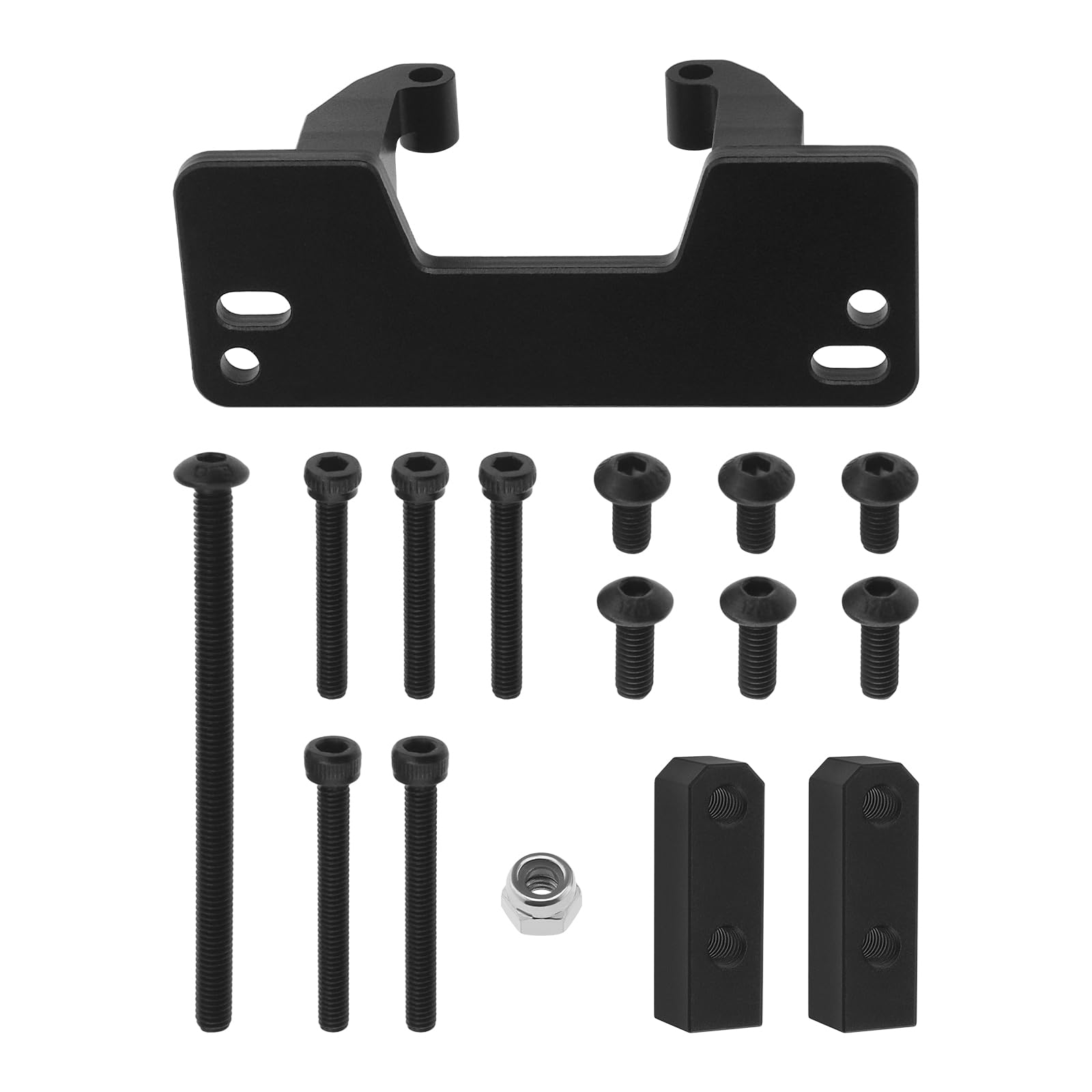 LT Easiyl RC Servo Stand RC Servo Holder Metal Axle Servo Mount Base for RC Crawler Car Compatible with 1:10 Axial SCX10 II Original AR44 Axle Compatible with INJORA 90046 Axle