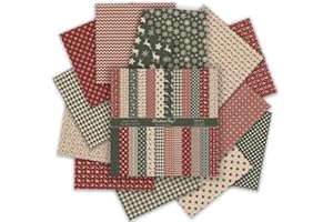 Papier de scrapbooking de Noël, 24 feuilles/12 motifs, papier décoratif de Noël, grille double face, papier à motif d'hiver p