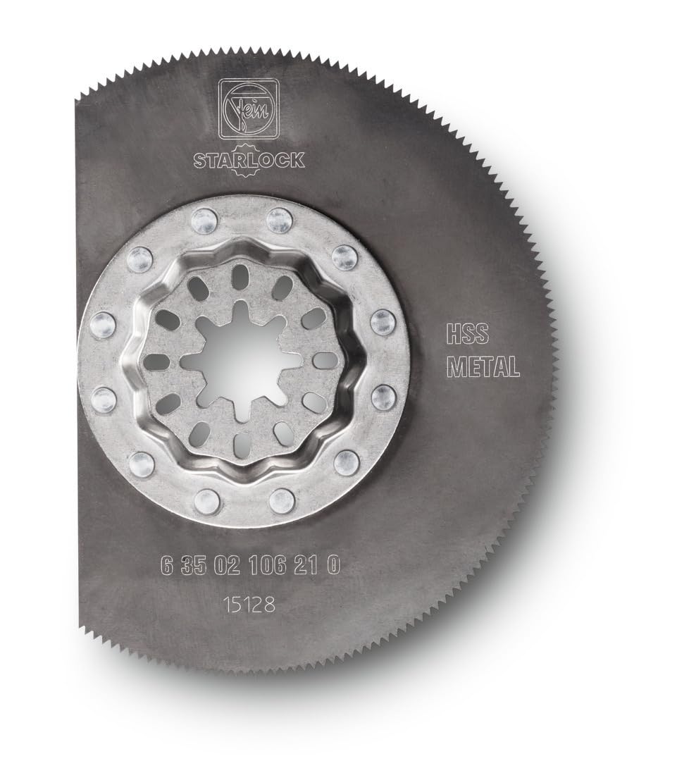 FEIN 63502106210 HSS Segmented Saw Blade, Colour Coded, 8 Inch