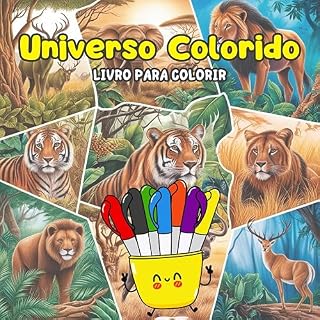 Livro Universo Colorido: Livro para Colorir