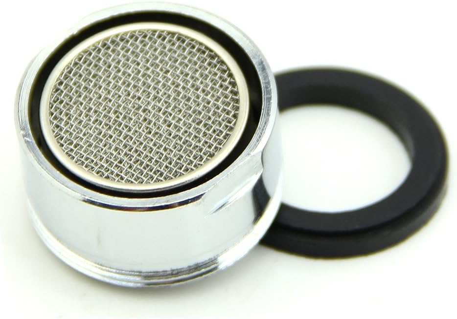 Juanshop Water Saving Kitchen Faucet Tap Male/Female Aerator Chrome Nozzle Sprayer Filter (28mm Male)