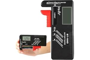 LNGJIN BT-168D Battery Tester,Digital Battery Tester,Battery Capacity Tester,Battery Volt Tester,Battery Tester Checker,Small