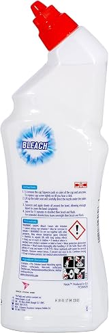 Harpic Toilet Bleach Gel Original Scent Pack 3 x 750 ml Kills 99.9% Bacteria view 3