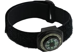 Coghlan's Wrist Compass - Lightweight Durable Outdoor Navigation Tool for Hiking, Camping, and Survival with Adjustable Strap
