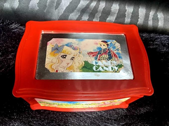 Amazon 当時物 キャンディキャンディ オルゴール アクセサリー ケース アンソニー 王子様 クリン いがらしゆみこ ビンテージ なかよし 昭和レトロ オルゴール ホビー