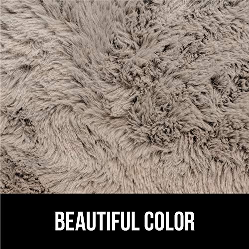 Gorilla Grip Original Premium Fluffy Area Rug, 2x4 Feet, Super Soft