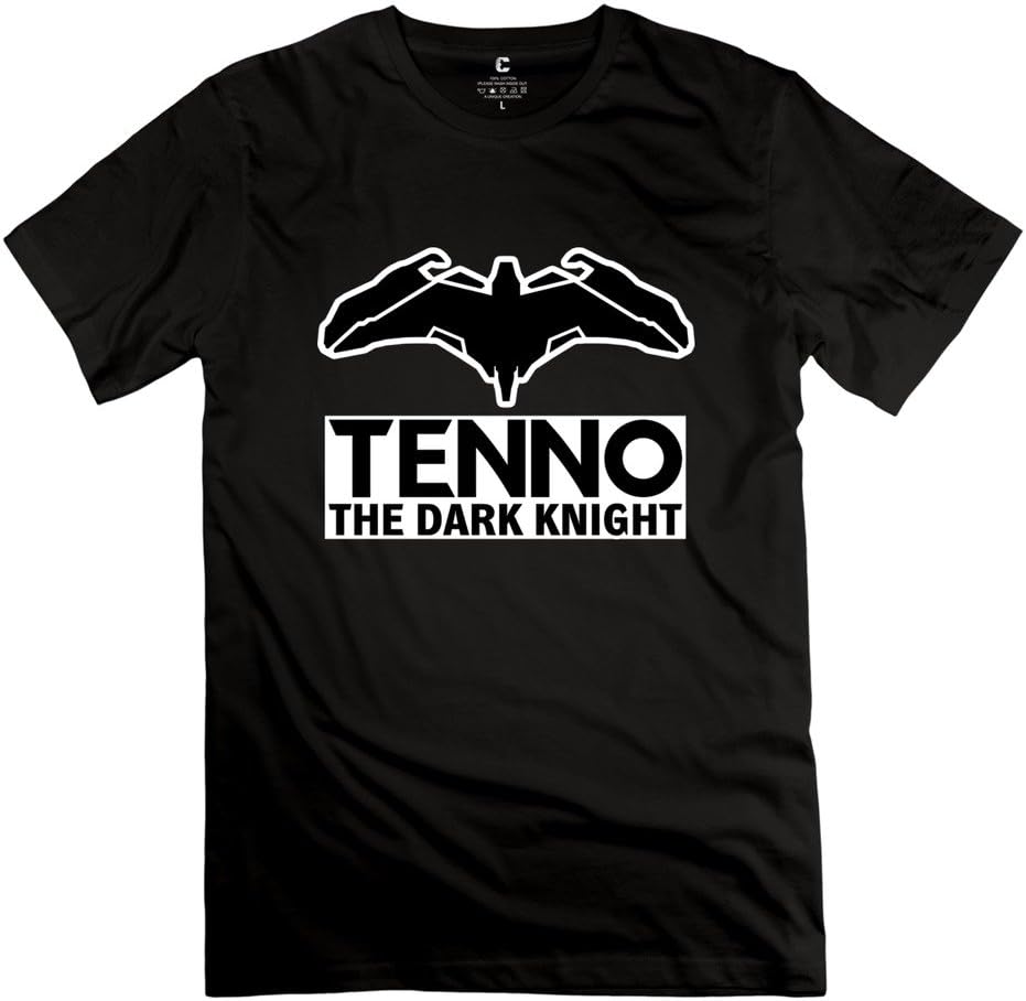 Female Warframe Tenno The Dark Knight Logo Custom Cool Black T Shirt by RRG2G