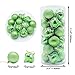 Woowell 24ct Green Shatterproof Christmas Tree Ornaments Large Size 2.36