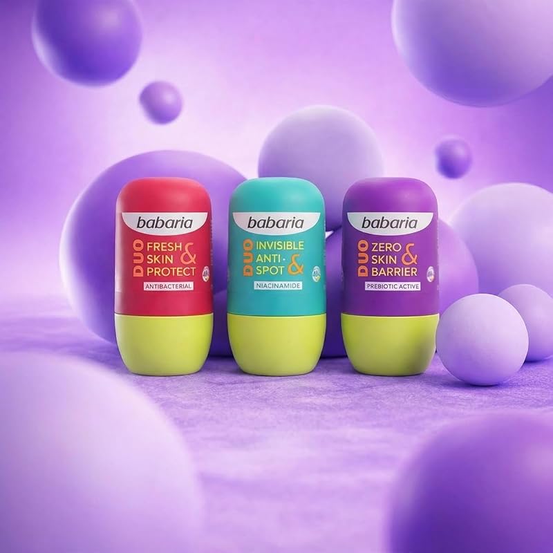 - Desodorizante Duo Fresh&SkinProtect para mulheres e homens | Sem álcool | Protege contra suor 48h | Antitranspirante | Retarda o crescimento capilar| Vegan| 50 ml