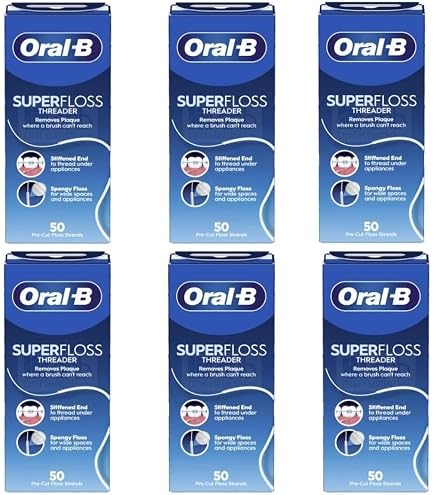 Crest Braces Care Floss Threader, (30) Single-Use Packets