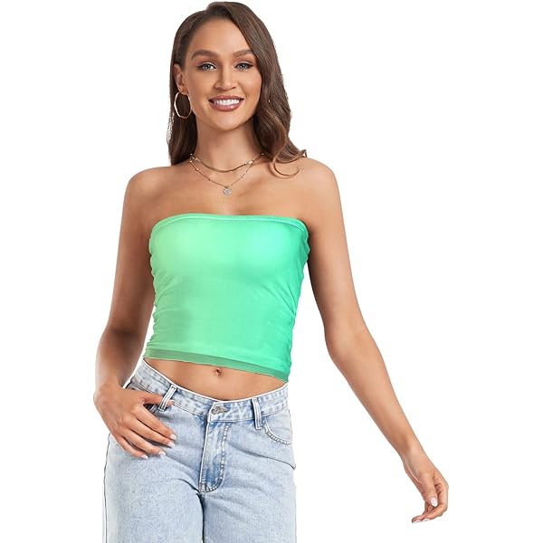 トップス MEET THE LADY lib tube top Madden Girl Ruched Side Slit Tube Top