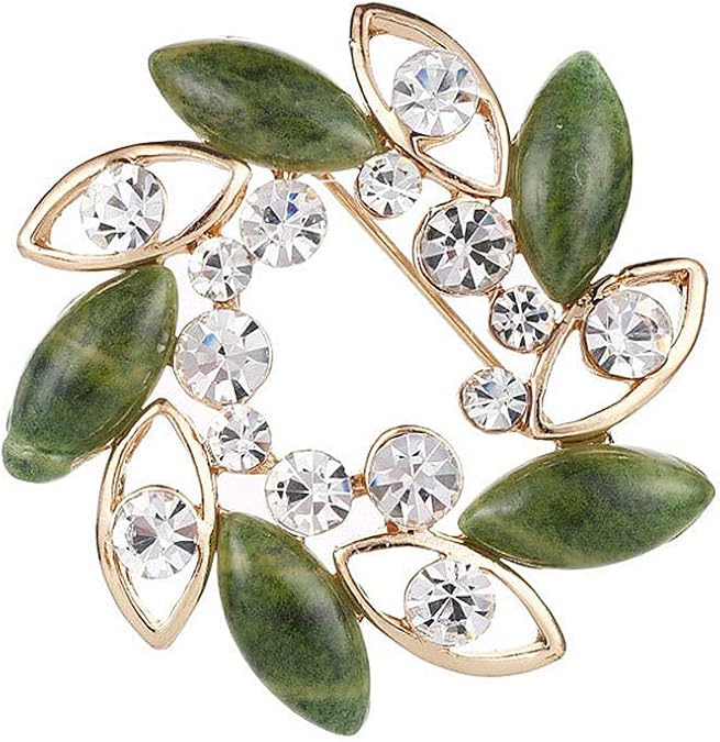 Spilla Da Donna Con Strass - Fermaglio Elegante Per Sciarpe, Abiti E Cappelli, Accessorio Moda Per Occasioni Speciali - Foto 7