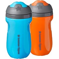 Tommee Tippee Insulated Sippee Toddler Sippy Cup, Spill-Proof – 12+ Months, 2 Count
