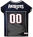 NFL New England Patriots Dog Jersey, Size: X-Large. Best Football Jersey Costume for Dogs & Cats. Licensed Jersey Shirt
