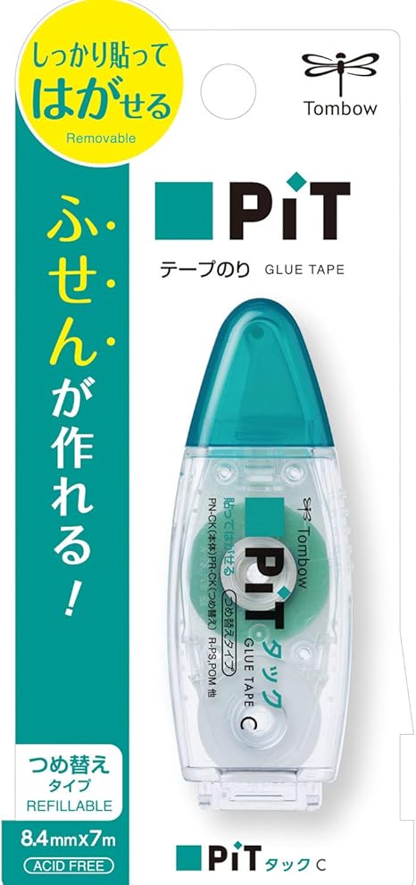 Amazon トンボ鉛筆 テープのり ピットタックc Pn Ck テープのり 文房具 オフィス用品
