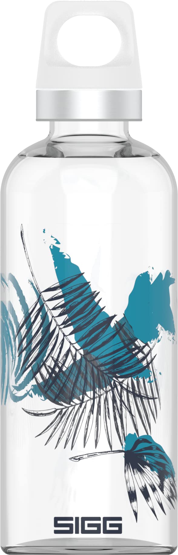 Sigg Star Leaves Water Bottle (0.5 L), Non-toxic and Leak-proof Flask, Heat-resistant and BPA Free Water Bottle in the Iconic Shape