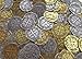 96 Metal Pirate Treasure Coins Zinc Replica Doubloon for Party Decorations or Birthday Favor Supplies