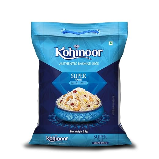 Kohinoor Super Value Authentic Basmati Rice, 5 Kg