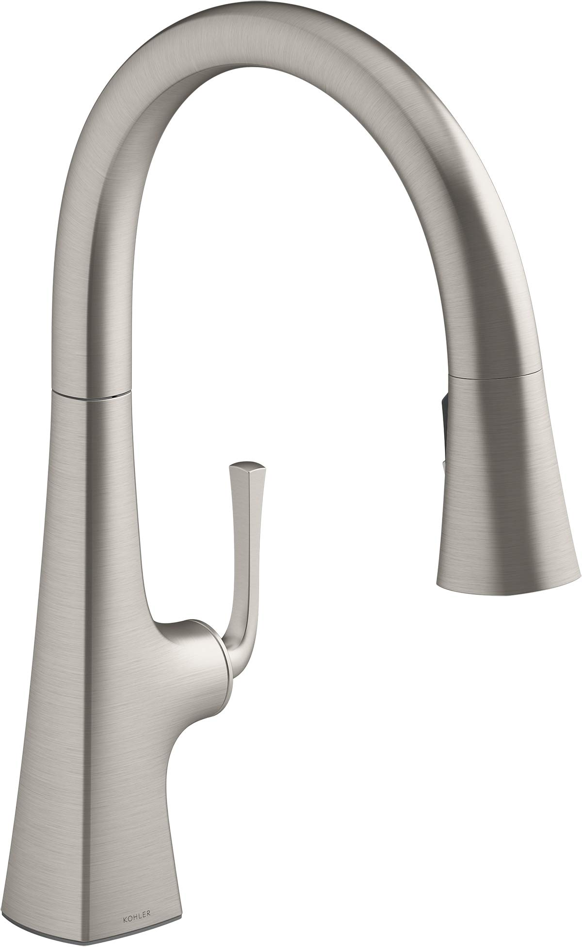 Kohler 22062-VS Graze Kitchen Sink Faucet, Vibrant Stainless