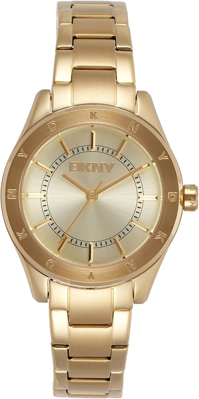 Reloj de Cuarzo Chambers Sport de Cuarzo 5 ATM, Dorado, Talla única, Moderno