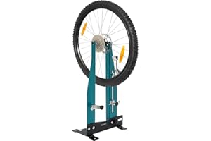 Jiabailie Wheel Truing Stand,Bicycle Wheel Maintenance,Removable Multi-function Bicycle Wheel Alignment Repair Tool,Rim Truing For MTB Road Adjustable Width 3.5-5.9 in
