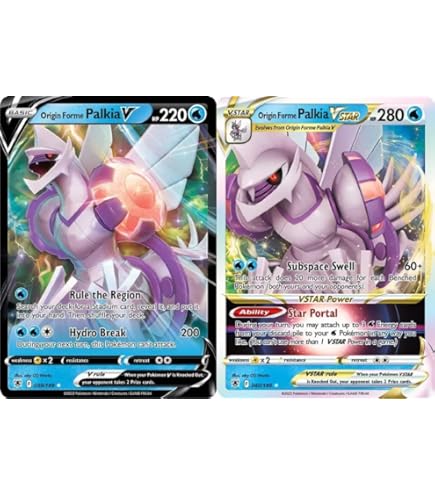 Amazon.com: Palkia V & Vstar 040/189 Astral Radiance - Pokemon Ultra Rare  Set