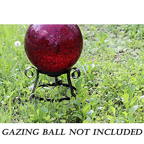 Arca Gazing Ball Stand for 10 Inch to 12 Inch Garden Gazing Globe Ball