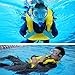 Auto-Vox Adult Portable Inflatable Snorkeling Diving Vest for Water safety