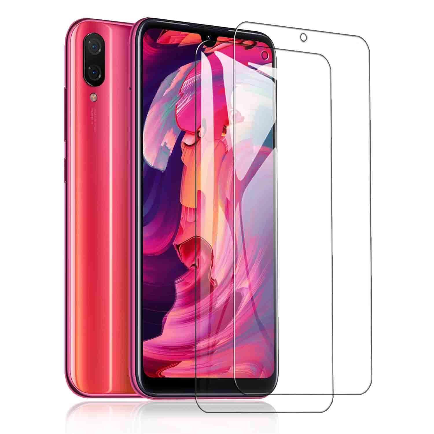 SCL Screen Protector for Xiaomi Mi Play, 2-Pack Crystal Clear Series Tempered Glass for Xiaomi Mi Play, Case Friendly, 9H Hardness