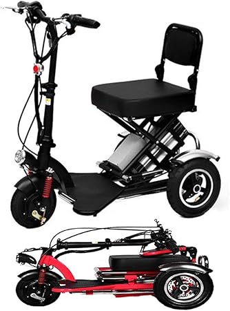 folding electric tricycle scooter amazon