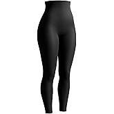 SHAPERMINT High Waisted Tummy Control Compression Leggings for Women - Petite to Plus Size Womens Leggings Non See Through