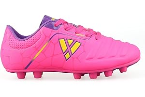 Vizari Catalina Soccer Cleats Boys, Girls - FG Firm Ground Football Shoes for Toddlers/Little/Big Kids - Youth Football Cleat