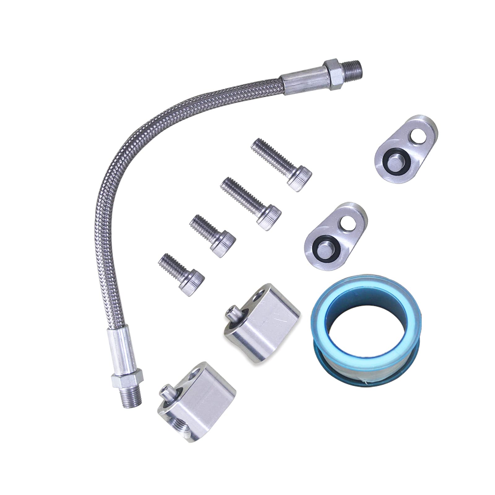 Photo 1 of MSCRP LS Throttle Body Bypass Hose kit LS Coolant/Steam Port Crossover Hose Kits