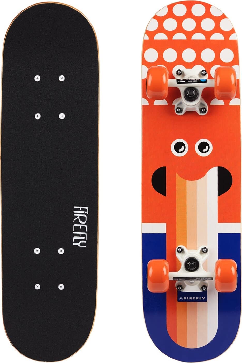 Firefly SKB 105 Kids' Skateboards Orange/Silver/Orange One Size