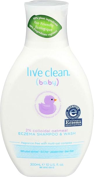 live clean eczema body wash & shampoo